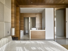 Фото интерьера спальни квартиры в стиле фьюжн