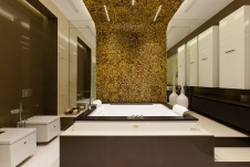 Фото интерьера ванной квартиры в современном стиле