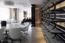 Фото интерьера гостиной квартиры в стиле ар-деко