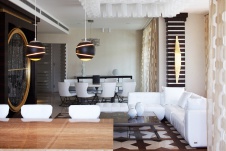 Фото интерьера столовая квартиры в стиле ар-деко