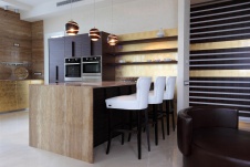 Фото интерьера кухни квартиры в стиле ар-деко