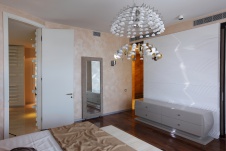 Фото интерьера спальни квартиры в стиле ар-деко