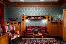 Фото интерьера кабинета квартиры в стиле модерн