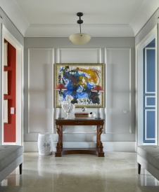 Фото интерьера входной зоны квартиры в стиле фьюжн