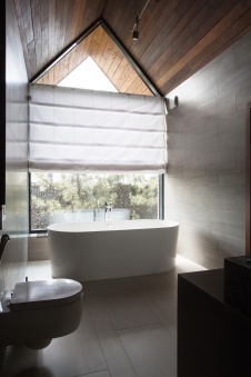Фото интерьера санузла гостевого дома в стиле лофт