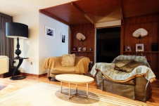 Фото интерьера зоны отдыха дома в стиле фьюжн