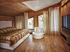 Фото интерьера спальни дома в современном стиле