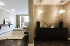 Фото интерьера спальни квартиры в американском стиле