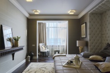 Фото интерьера спальни квартиры в американском стиле