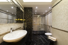 Фото интерьера санузла квартиры в американском стиле