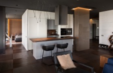 Фото интерьера кухни квартиры в стиле минимализм