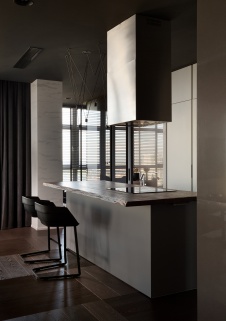 Фото интерьера кухни квартиры в стиле минимализм