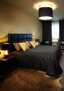 Фото интерьера спальни квартиры в стиле лофт