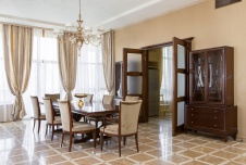 Фото интерьера столовой дома в американском стиле