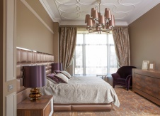 Фото интерьера спальни дома в американском стиле