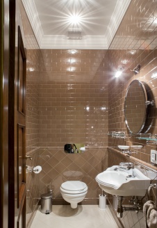 Фото интерьера санузла дома в американском стиле