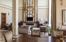 Фото интерьера столовой дома в американском стиле