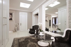 Фото интерьера зоны отдыха квартиры в классическом стиле