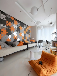 Фото интерьера детской квартиры в стиле минимализм