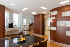 Фото интерьера столовой дома в современном стиле