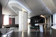 Фото интерьера гостиной квартиры в стиле минимализм