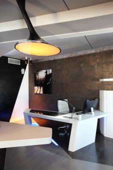 Фото интерьера кабинета квартиры в стиле минимализм