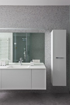 Фото интерьера санузла квартиры в стиле минимализм