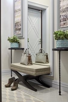 Фото интерьера входной зоны квартиры в стиле фьюжн