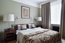 Фото интерьера спальни квартиры в американском стиле