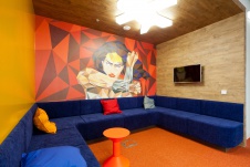 Фото интерьера зоны отдыха офиса в стиле минимализм