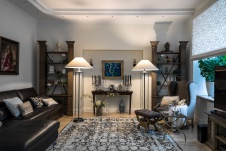 Фото интерьера гостиной квартиры в стиле фьюжн