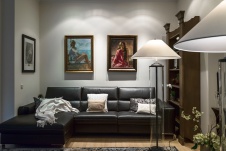Фото интерьера зоны отдыха квартиры в стиле фьюжн