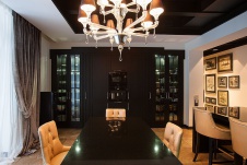 Фото интерьера столовой дома в стиле ар-деко