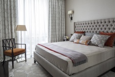 Фото интерьера спальни квартиры в стиле ар-деко