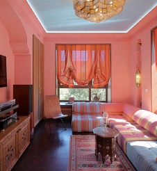 Фото интерьера кальянной квартиры в современном стиле