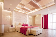 Фото интерьера спальни квартиры в современном стиле