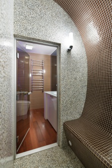 Фото интерьера хаммама квартиры в стиле минимализм