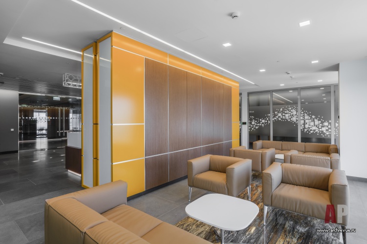 Фото интерьера приемной офиса в стиле минимализм