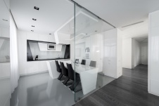 Фото интерьера кухни квартиры в стиле минимализм