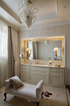 Фото интерьера санузла дома в американском стиле