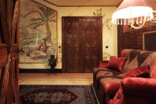 Фото интерьера зоны отдыха дома в дворцовом стиле
