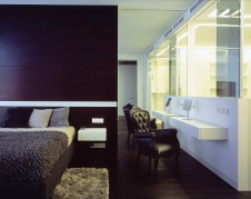 Фото интерьера спальни квартиры в стиле минимализм