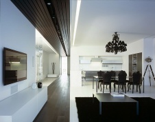 Фото интерьера гостиной квартиры в стиле минимализм