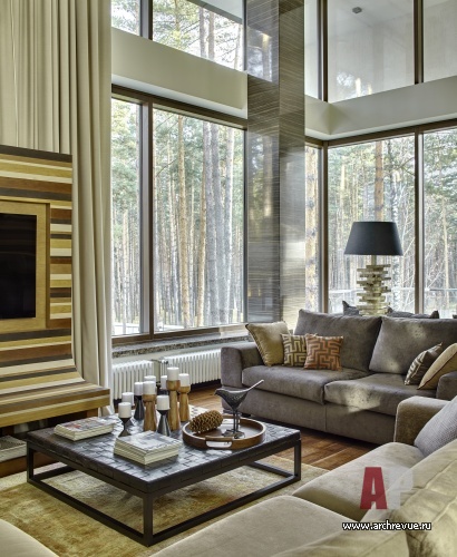 Фото интерьера зоны отдыха дома в современном стиле