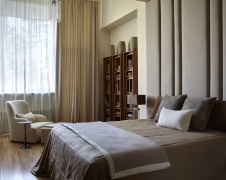 Фото интерьера спальни дома в современном стиле