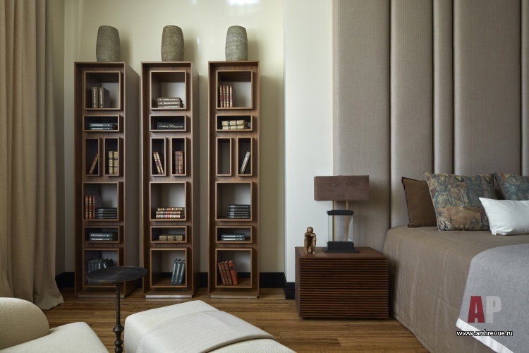 Фото интерьера спальни дома в современном стиле