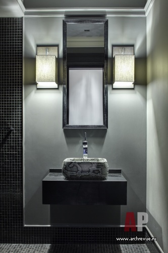 Фото интерьера санузла дома в современном стиле