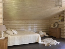 Фото интерьера детской дома в стиле шале