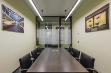 Фото интерьера переговорной офиса в современном стиле