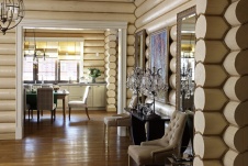 Фото интерьера столовой дома в стиле неоклассика